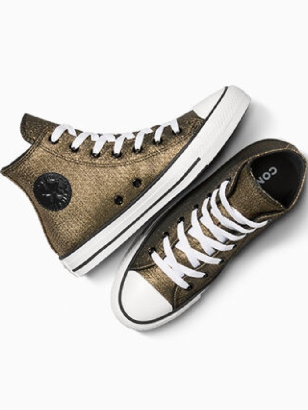 Converse Chuck Taylor All Star Sparkle Kids Shoes Size 4 NWOB